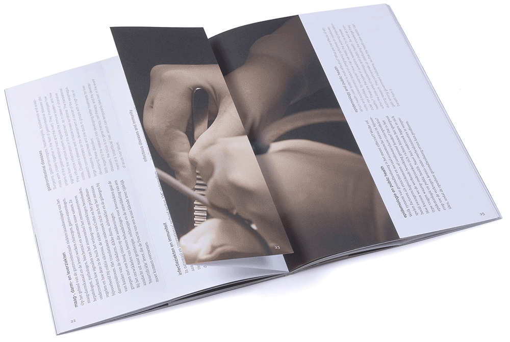 Kitty Molenaar  |  grafisch ontwerpen  |  boekje | amc | amsterdam medisch centrum